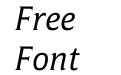 Campan Regular Italic Campan Regular Italic