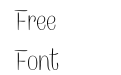 Caneletter Sans Thin Personal Caneletter Sans Thin Personal