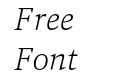 Carat Extra Light Italic Carat Extra Light Italic
