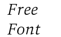 Carat Light Italic Carat Light Italic