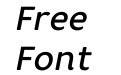 Core Rhino55 Medium Italic Core Rhino55 Medium Italic