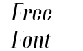 Couture Regular Italic Couture Regular Italic