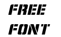 Covert Ops Expanded Italic Covert Ops Expanded Italic