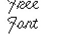 Cursive Regular Cursive Regular