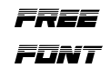 Cyberform Halftone Italic Cyberform Halftone Italic