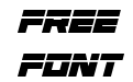 Cyberform Laser Italic Cyberform Laser Italic