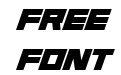 Cyberform Super Italic Cyberform Super Italic