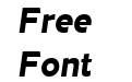 D Hanna Black Italic D Hanna Black Italic
