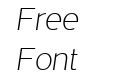 D Hanna Extra Light Italic D Hanna Extra Light Italic