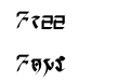 Daedriccalligraphy Regular Daedriccalligraphy Regular