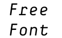 Decima Mono Pro Italic Decima Mono Pro Italic