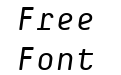 Decima Mono Pro Italic Decima Mono Pro Italic