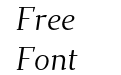 Dehuti Italic Dehuti Italic
