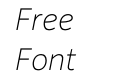 Depot New Thin Italic Depot New Thin Italic