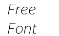 Depot New Thin Italic Depot New Thin Italic