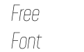 Dinesqo 4F Ultra Light Italic Dinesqo 4F Ultra Light Italic