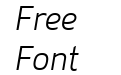 Due Light Italic Due Light Italic