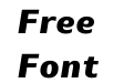 EQ Std Black Italic EQ Std Black Italic