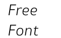 EQ Std Light Italic EQ Std Light Italic