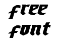 Empire Crown Expanded Italic Empire Crown Expanded Italic