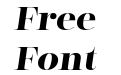 Encorpada Classic Bold Italic Encorpada Classic Bold Italic