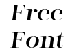 Encorpada Classic Regular Italic Encorpada Classic Regular Italic