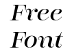 Encorpada Essential Italic Encorpada Essential Italic