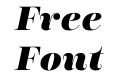 Encorpada Pro Extra Bold Italic Encorpada Pro Extra Bold Italic