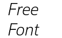 Epoca Pro Light Italic Epoca Pro Light Italic