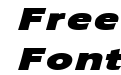 Ergoe Mild Black Expanded Italic Ergoe Mild Black Expanded Italic