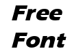 Ergoe Mild Extrabold Italic Ergoe Mild Extrabold Italic