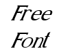 FZ ROMAN 18 ITALIC FZ ROMAN 18 ITALIC