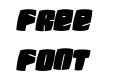 Fatquad 4F Cond Italic Fatquad 4F Cond Italic