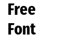 Fira Sans Compressed Bold Fira Sans Compressed Bold