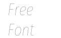 Fira Sans Compressed Eight Italic Fira Sans Compressed Eight Italic