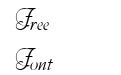 Florentine Cursive Florentine Cursive