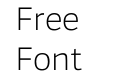 Foro Sans Extra Light Foro Sans Extra Light