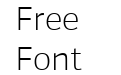 Foro Sans Extra Light Foro Sans Extra Light