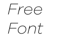 Galano Grotesque Extra Light Italic Galano Grotesque Extra Light Italic