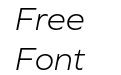Graphie Light Italic Graphie Light Italic