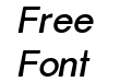 Gravity Bold Italic Gravity Bold Italic