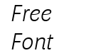 Guanabara Sans Extra Light Italic Guanabara Sans Extra Light Italic