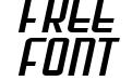 Gunblade Italic Gunblade Italic