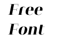Heimat Didone 12 Extra Bold Italic Heimat Didone 12 Extra Bold Italic
