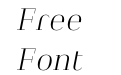 Heimat Didone 12 Extra Light Italic Heimat Didone 12 Extra Light Italic