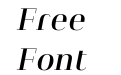 Heimat Didone 14 Semibold Italic Heimat Didone 14 Semibold Italic