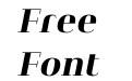 Heimat Didone 18 Extra Bold Italic Heimat Didone 18 Extra Bold Italic