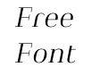Heimat Didone 18 Light Italic Heimat Didone 18 Light Italic
