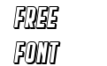 Hindenburg Condensed Shadow Italic Hindenburg Condensed Shadow Italic