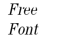 Indy 17 Italic Indy 17 Italic